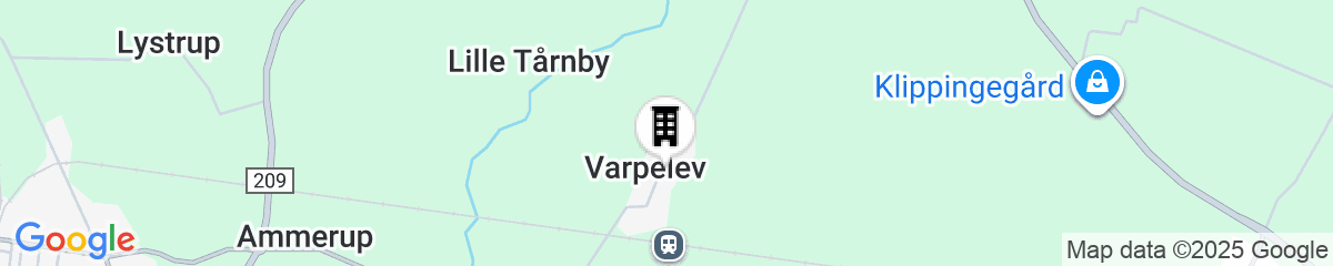 Map for Akaciegaarden Bed & Breakfast