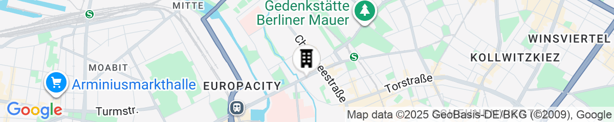 Map for Hotel & Boardinghouse Garden Living