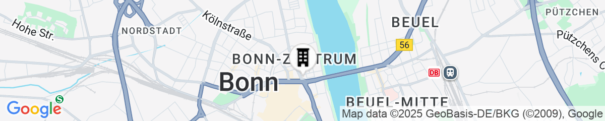 Map for Motel One Bonn - Beethoven