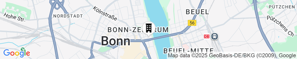 Map for Dorint Hotel Bonn