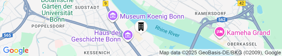 Map for Bonn Marriott Hotel