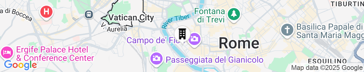 Map for Hotel De' Ricci - Small Luxury Hotels of The World