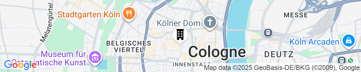 Map for Hotel Glockengasse