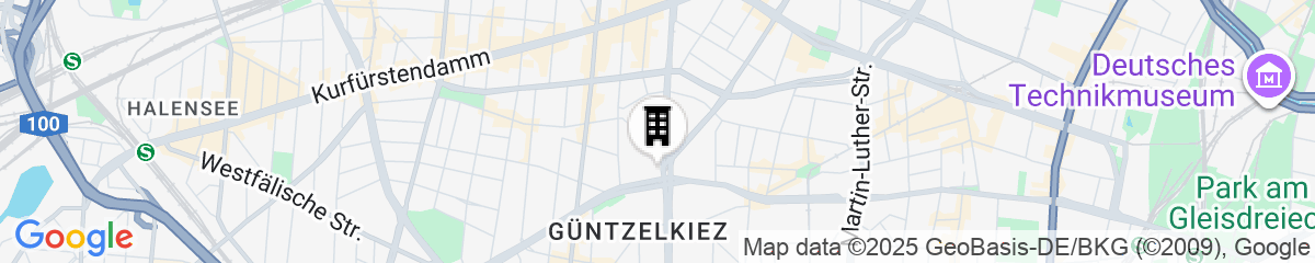 Map for Premier Inn Berlin City Wilmersdorf