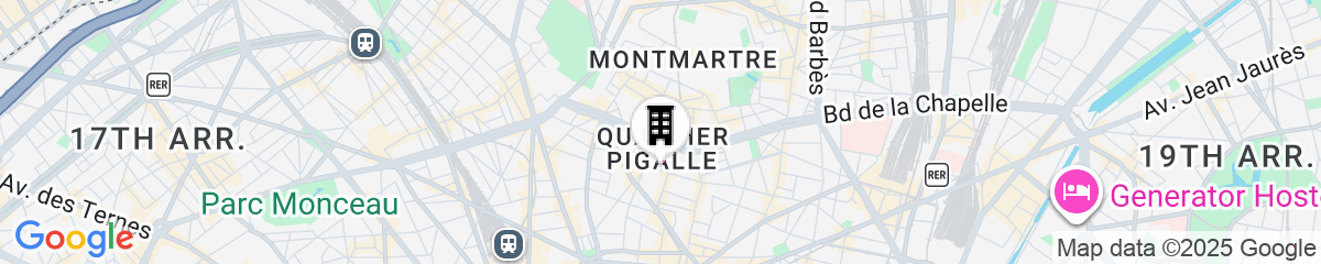 Map for Hotel Massé