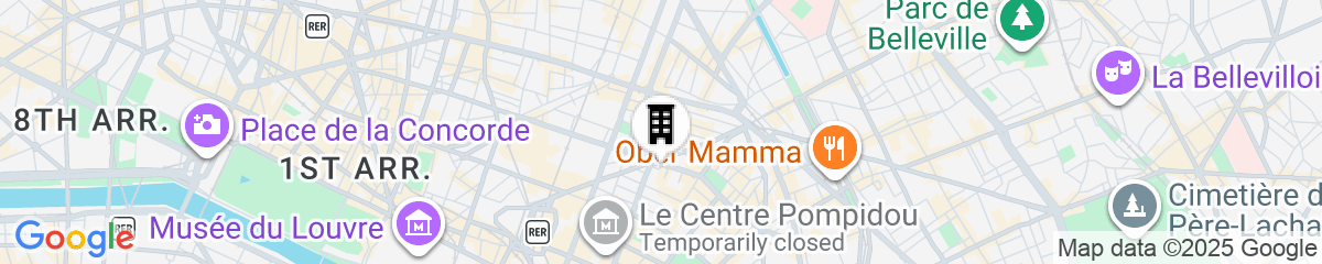 Map for UNE AUTRE CHAMBRE