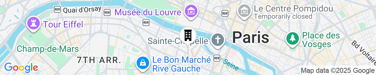 Map for Hôtel Aubépine