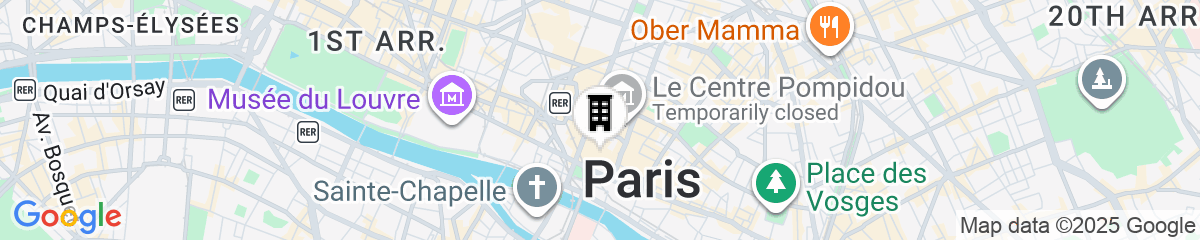 Map for Hotel Le Presbytère