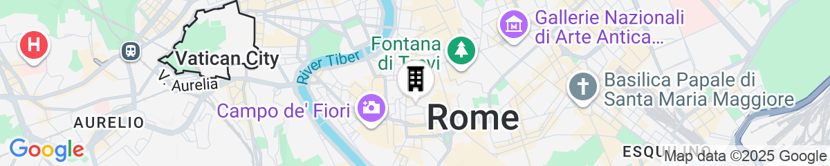 Map for Orient Express La Minerva