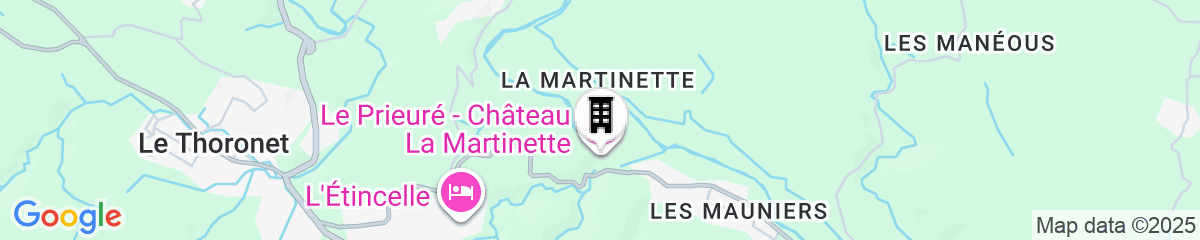 Map for Le Prieuré - Château La Martinette