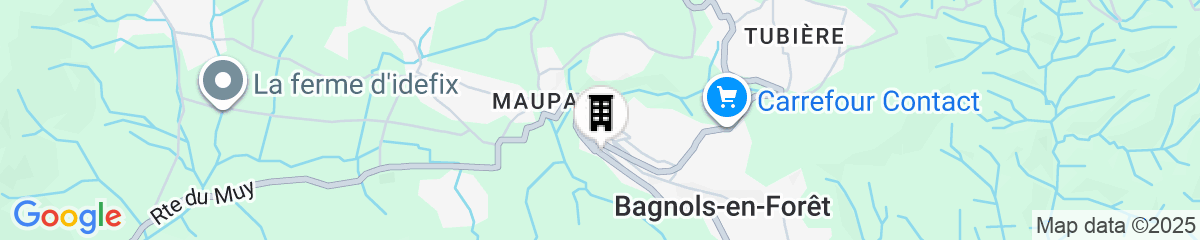 Map for Au Relais Provencal