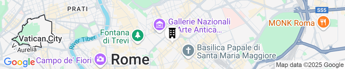 Map for Hotel Artemide