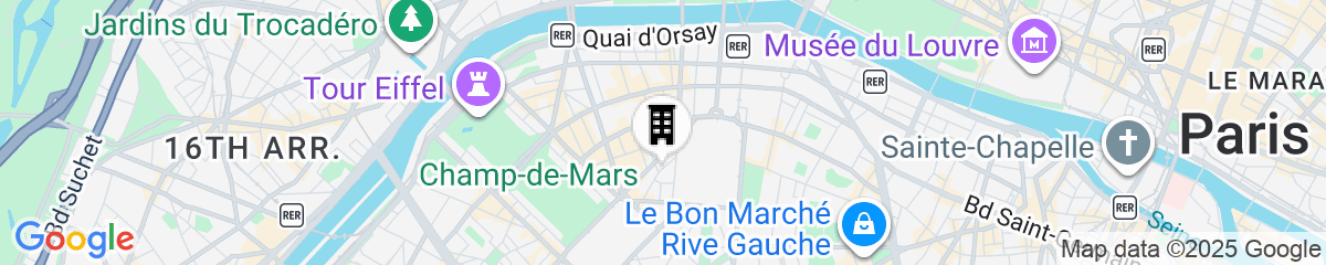 Map for Hôtel Muguet