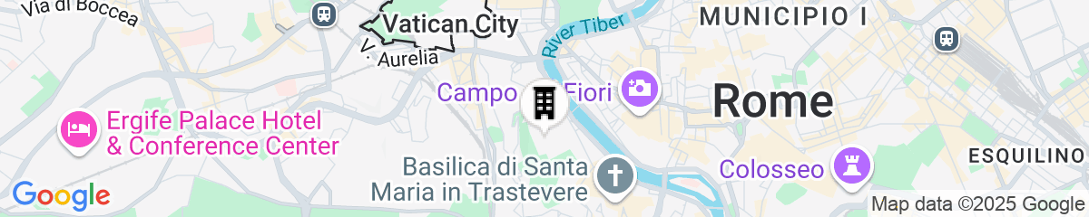 Map for Horti 14 Borgo Trastevere