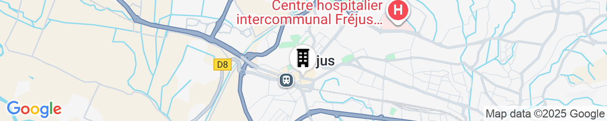 Map for Hôtel Le Flore