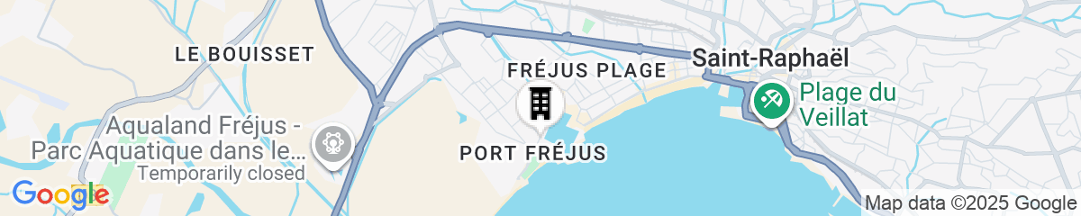 Map for Mercure Thalasso and Spa Port Frejus