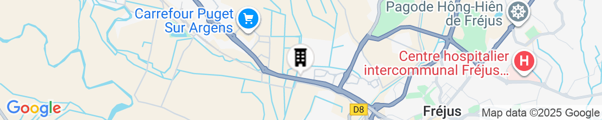 Map for B&B HOTEL Fréjus Puget-sur-Argens