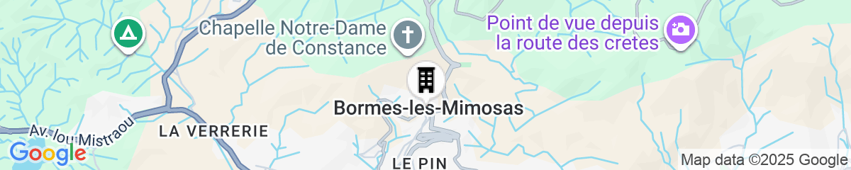 Map for Hotel Restaurant Le Bellevue