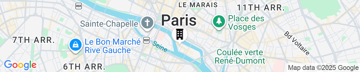 Map for Hotel Saint-Louis en L'Isle - Notre-Dame