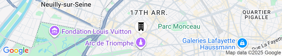 Map for Hotel Zélie Champs-Elysées