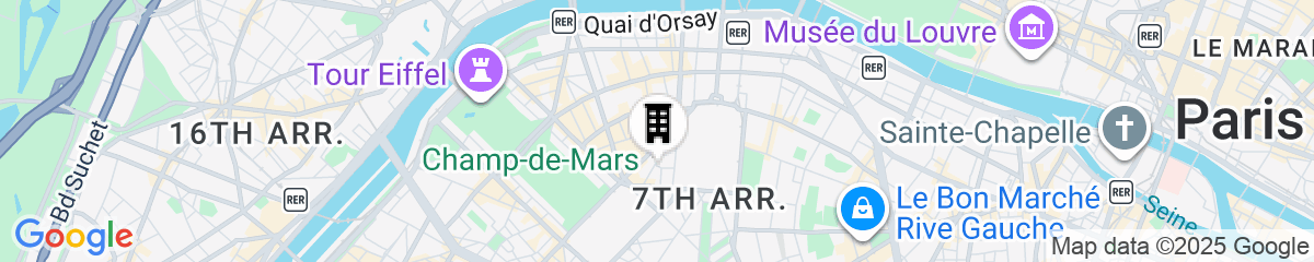 Map for Le Cinq Codet