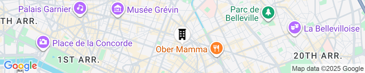 Map for Paris France