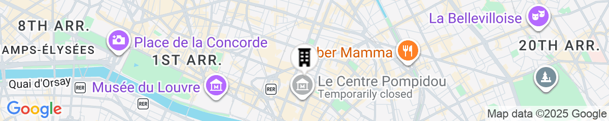 Map for Hôtel Restaurant Georgette