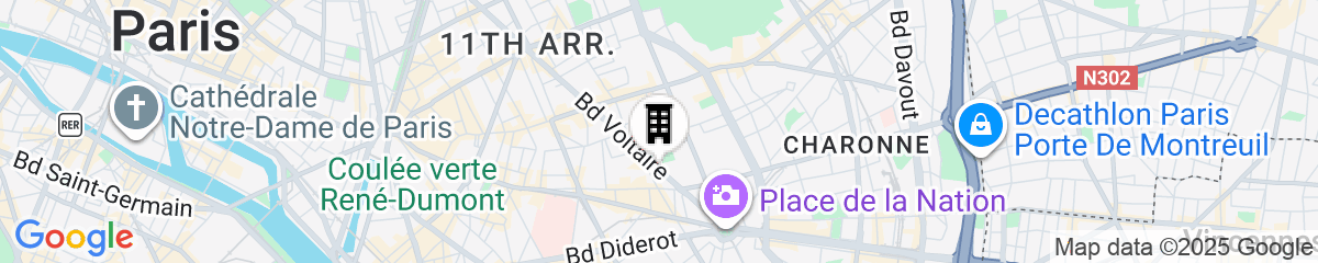 Map for Grand Hotel Francais