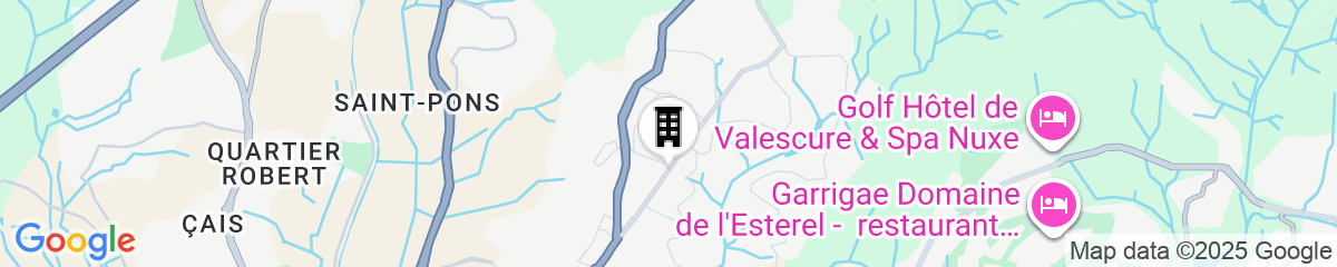 Map for Comfort Aparthotel Frejus La Tour De Mare