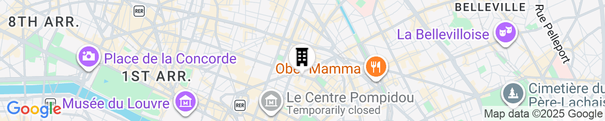 Map for HIGHSTAY - Luxury Serviced Apartments - North Marais 2