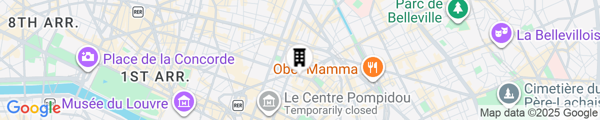 Map for HIGHSTAY - Luxury Serviced Apartments - North Marais 1