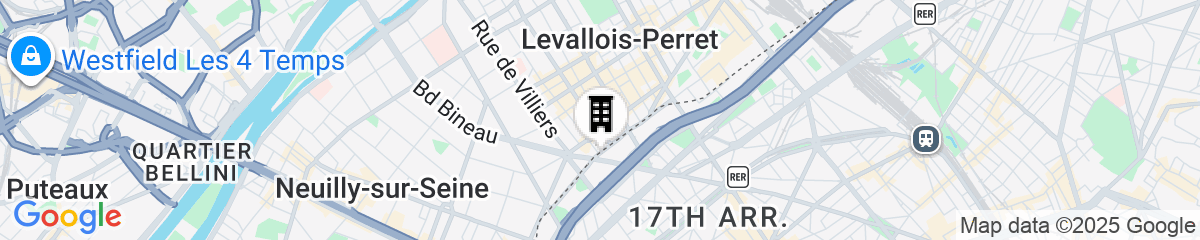 Map for Yuna Porte Maillot - ApartHotel
