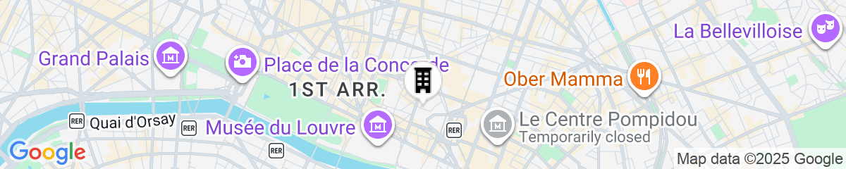 Map for My Maison In Paris - Louvre