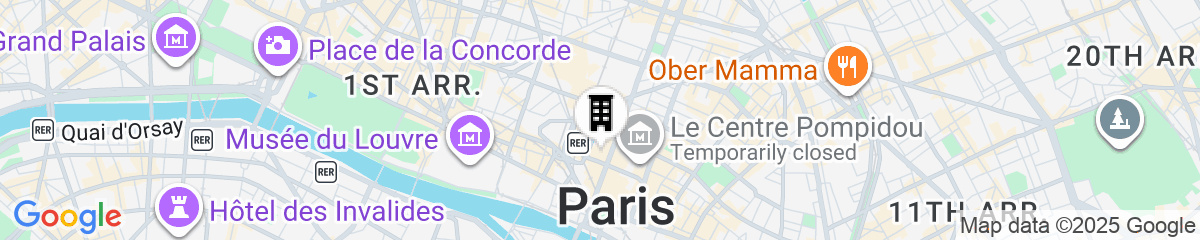 Map for Nestay Les Halles