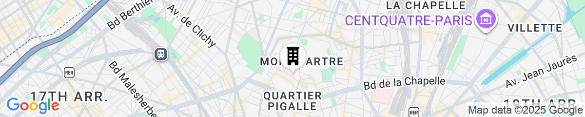 Map for Montmartre Residence