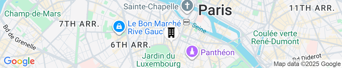 Map for Residence & Spa Le Prince Regent