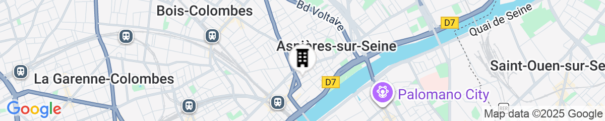Map for Hotel Résidence Paris Asnières