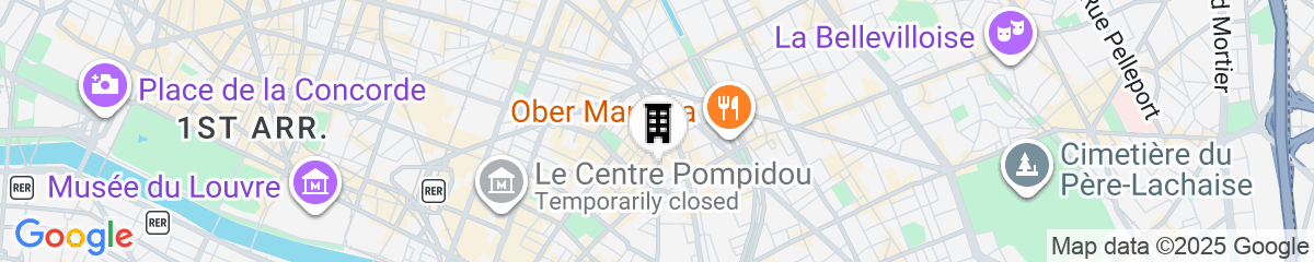 Map for Beauquartier - Marais Turenne