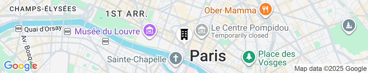 Map for Yuna Les Halles - Serviced Apartments