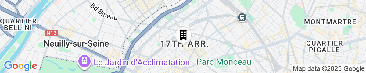 Map for Residhotel Impérial Rennequin