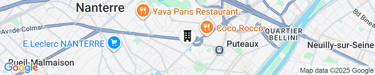 Map for Villa Médicis Puteaux