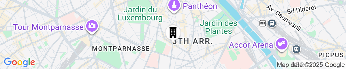 Map for Hôtel Serotel Lutèce