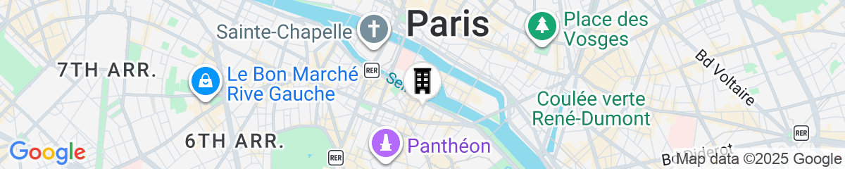 Map for Saint Germain Residence