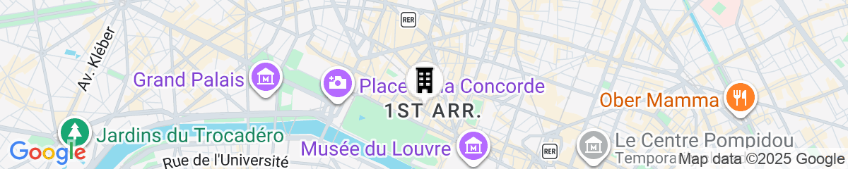 Map for Residence du Lion d'Or Louvre