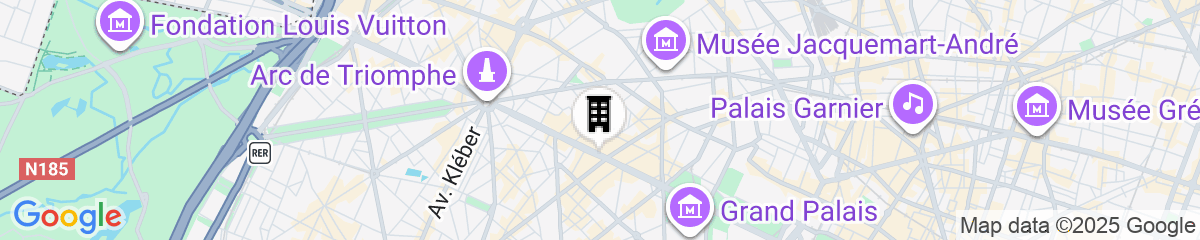 Map for Fraser Suites Le Claridge Champs-Elysées