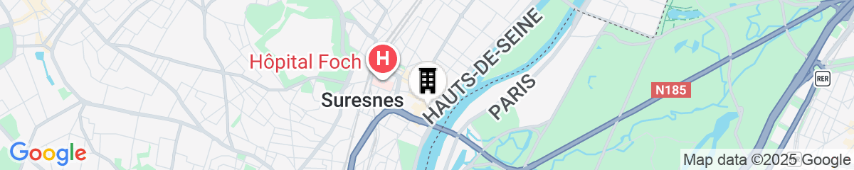 Map for Zenao Appart'hôtels Suresnes