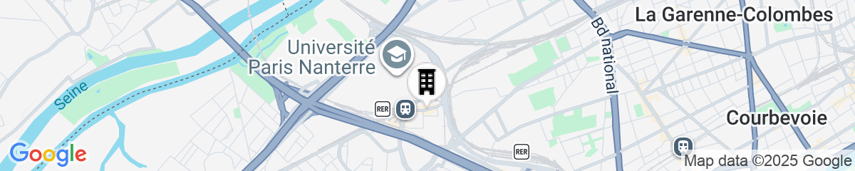 Map for Residhome Nanterre la Defense