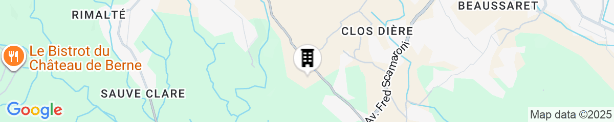 Map for La Bastide des Selves