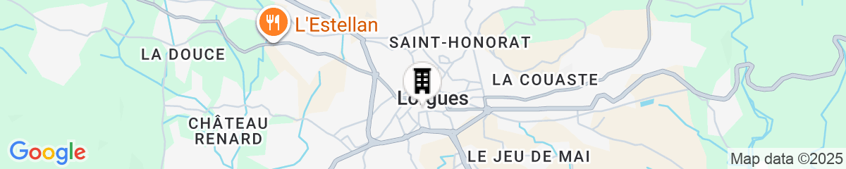 Map for La Villa Provencale