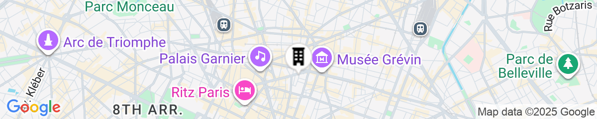 Map for Citadines Opéra Paris